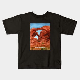 Arches National Park Watercolor Kids T-Shirt